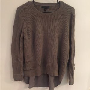 Olive Green Banana Republic Sweater w/ dressy back